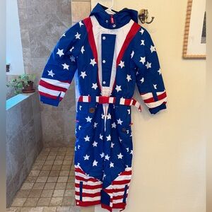 Tipsy Elves Youth Americana Snow / Ski Suit Medium 7-8